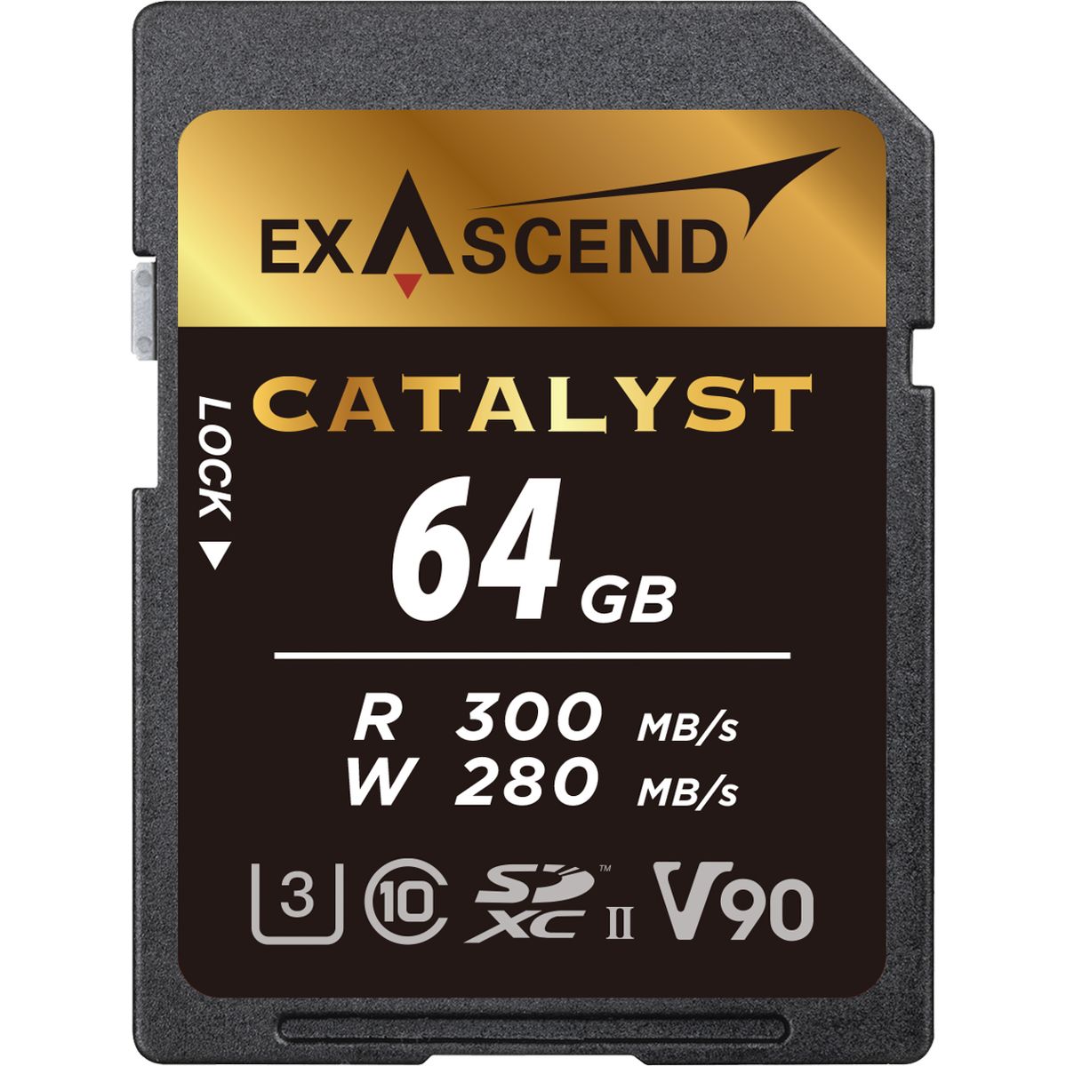 Exascend Catalyst UHS-II SD Card (V90) 64GB