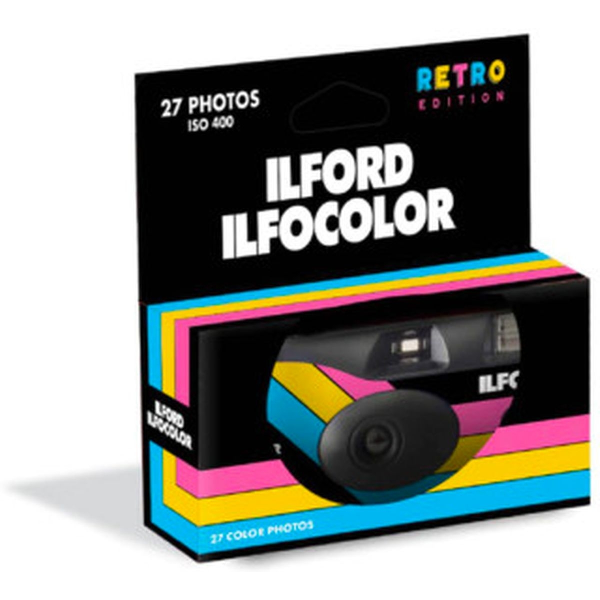 ILFORD ILFOCOLOR Rapid Retro 27 EX ISO 400 – Le rendu rétro classique pour des prises de vue spontanées sur pellicule