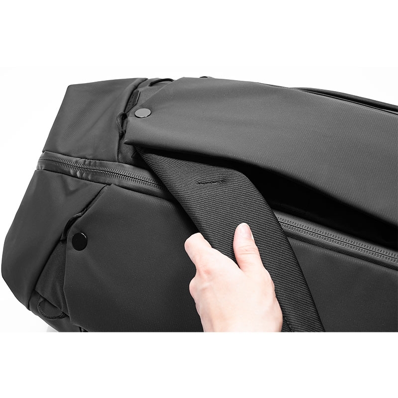 Sac de voyage Peak Design Travel Duffelpack 65 L avec bretelles de sac à dos - Noir