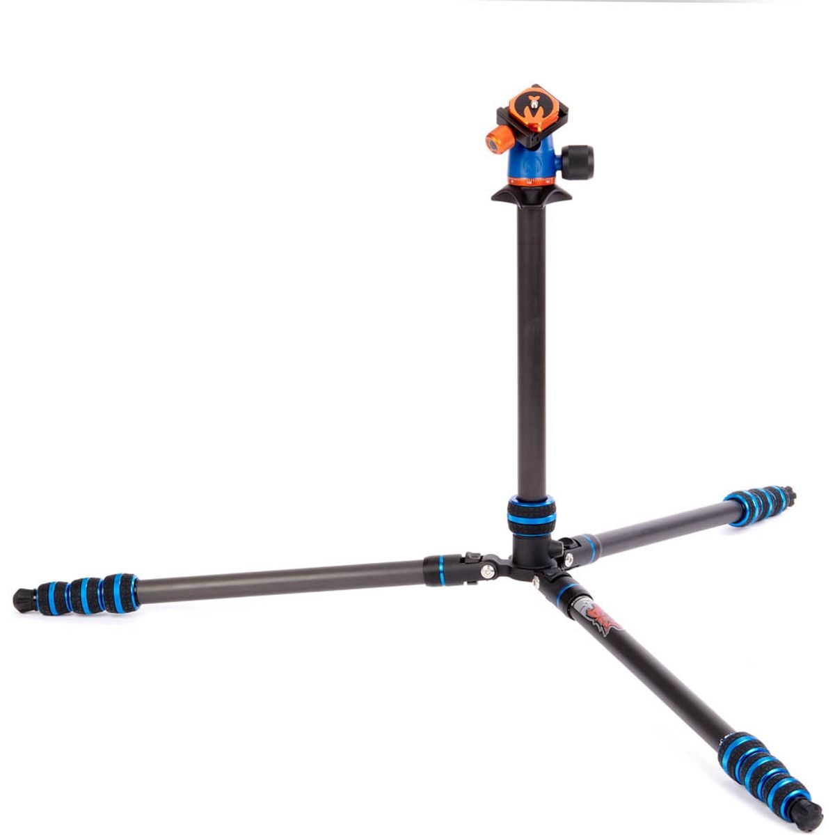 Trépied de voyage 3 Legged Thing Punks Anarchy Brian &amp; AirHed Neo, 187 cm, noir, en carbone