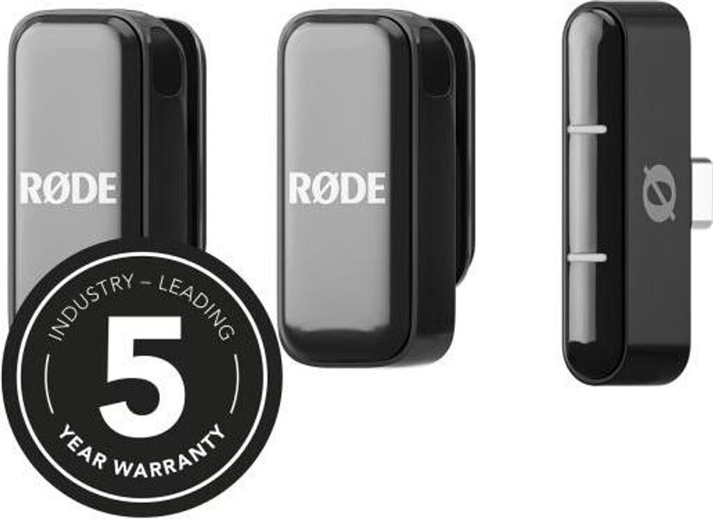 RØDE Wireless Micro USB-C Schwarz – Kabelloses Mikrofon für Smartphone