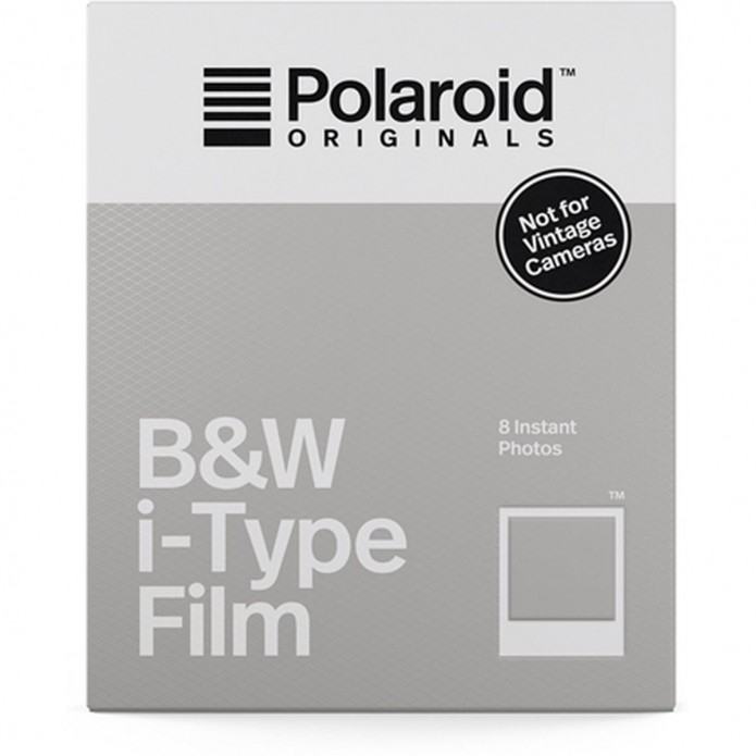Polaroid noir et blanc ; i-Type