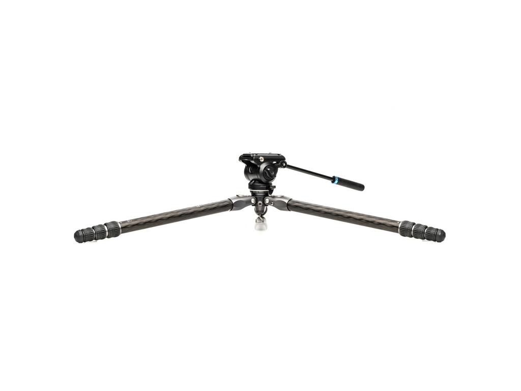 Trépied en carbone Benro TTOR34CLVS4PRO « Tortoise » et tête vidéo