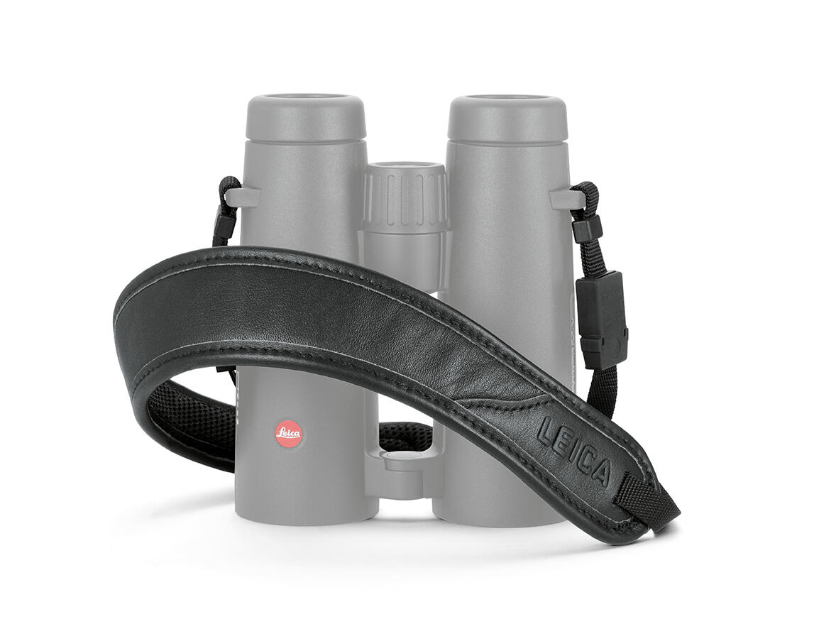 Leica Leder Fernglasgurt, schwarz