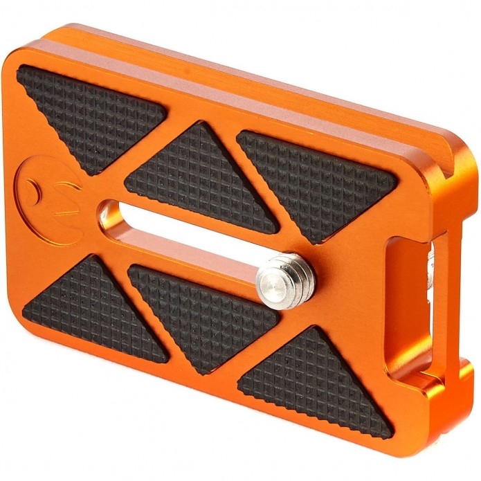 Plaque à fixation rapide 3 Legged Thing QR7 62 x 38 mm avec boucle de sangle, compatible avec Arca