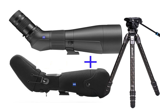 ZEISS Conquest Gavia 85 + Vario Okular 30-60x85 Set inkl.Zeiss Tasche+Benro Stativ TTOR24CLVS4PRO