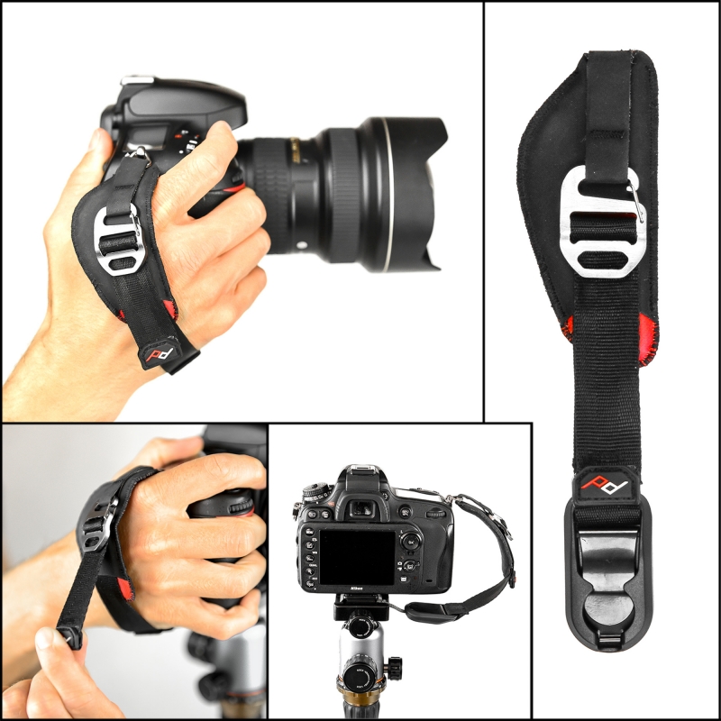 Dragonne Peak Design Clutch pour appareils photo reflex numériques et appareils photo hybrides