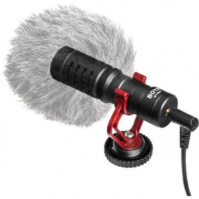 Microphone directionnel Boya Universal Compact Shotgun BY-MM1