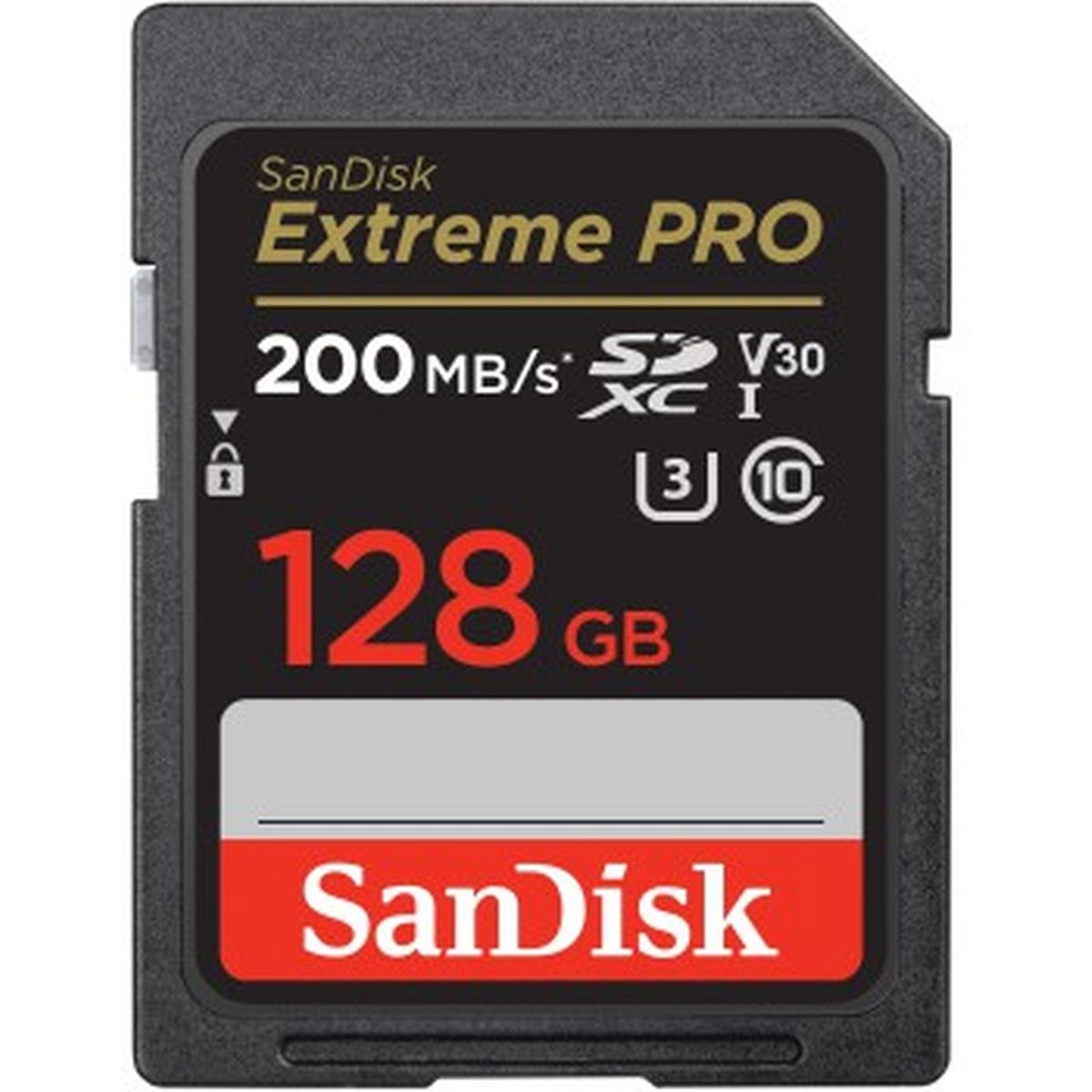 SanDisk Extreme PRO UHS-I V30 200 MB/s SD SDXC 128GB