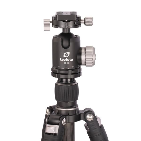 Leofoto Traveler LE-284C+ et rotule CB-40