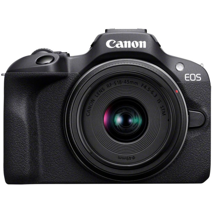 Canon EOS R100 mit RF-S 18-45 mm IS STM