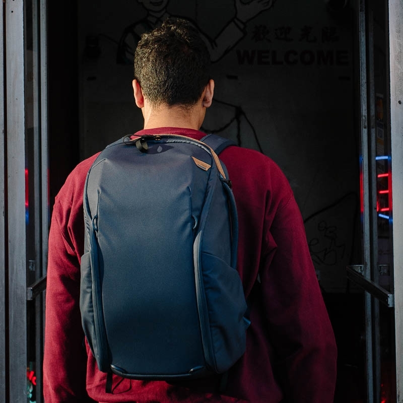 Sac à dos photo Peak Design Everyday Backpack V2 Zip, 15 litres - Midnight (bleu)