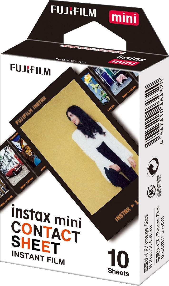 Film instantané Fujifilm Instax Mini Contact Sheet (10 clichés)