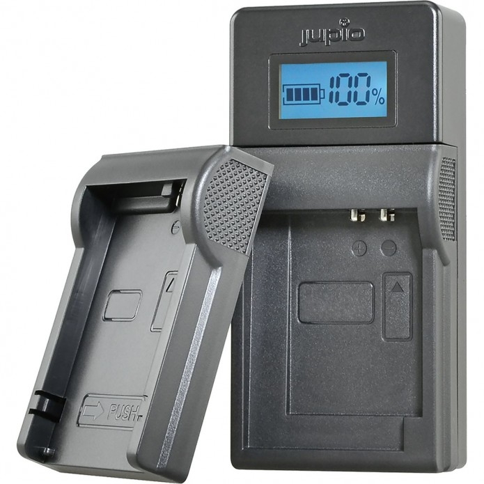 Chargeur USB Jupio pour batteries d'appareils photo Panasonic (3,6–4,2 V)