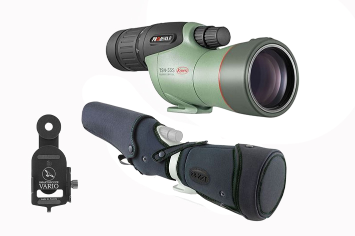 Kowa TSN-55S Prominar 17-40x Travel-Kit (inkl. Tasche + Vario Scope Adapter)