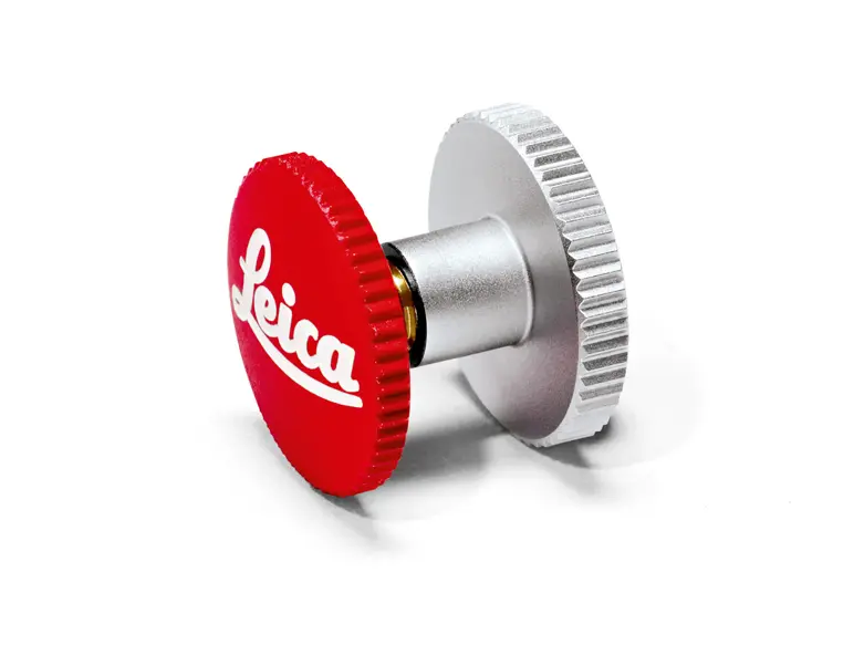 Leica Camera Soft Release Knopf "M" 12mm, schwarz - Auslöseknopf