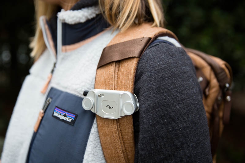 Peak Design Capture Clip v3 avec plaque standard - Argent - Clip pour appareil photo