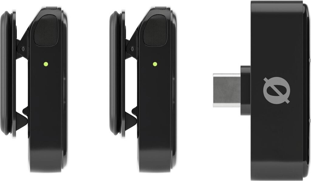 RØDE Wireless Micro USB-C Schwarz – Kabelloses Mikrofon für Smartphone