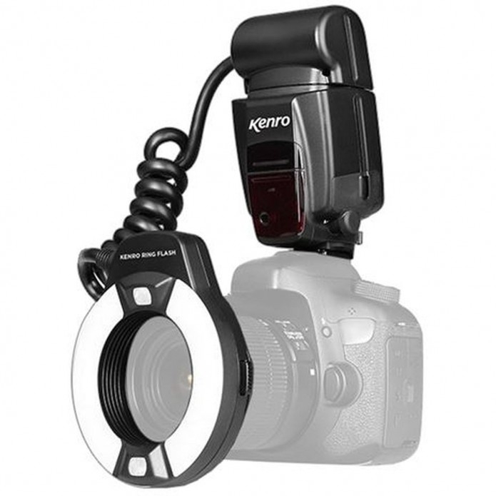 Kenro KFL201 pour flash annulaire macro Nikon