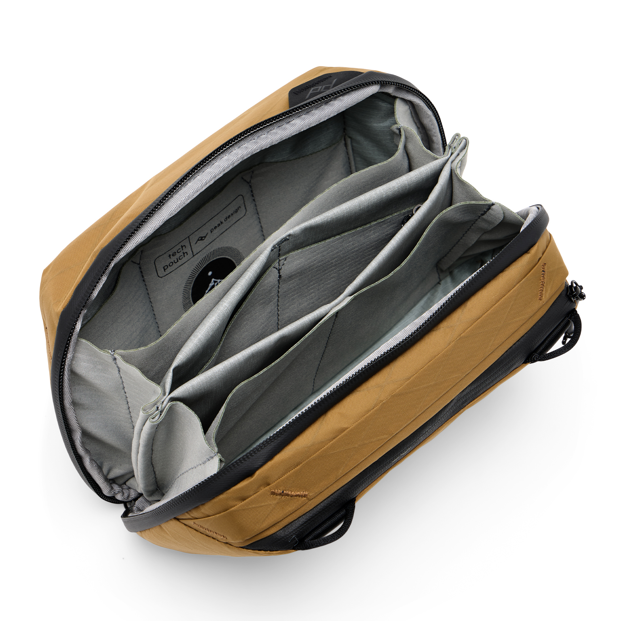 Peak Design Tech Pouch - Coyote  - Organizer-Tasche für Smartphones, Kabel etc.