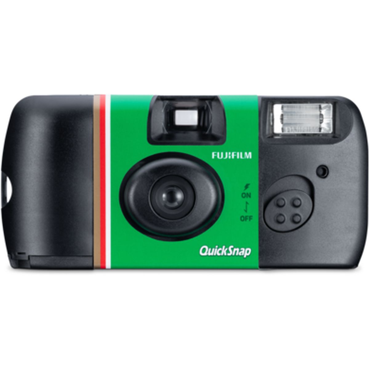 Fujifilm QuickSnap Flash 400 Einwegkamera – Analoge 35-mm-Kamera mit Blitz und 27 Aufnahmen