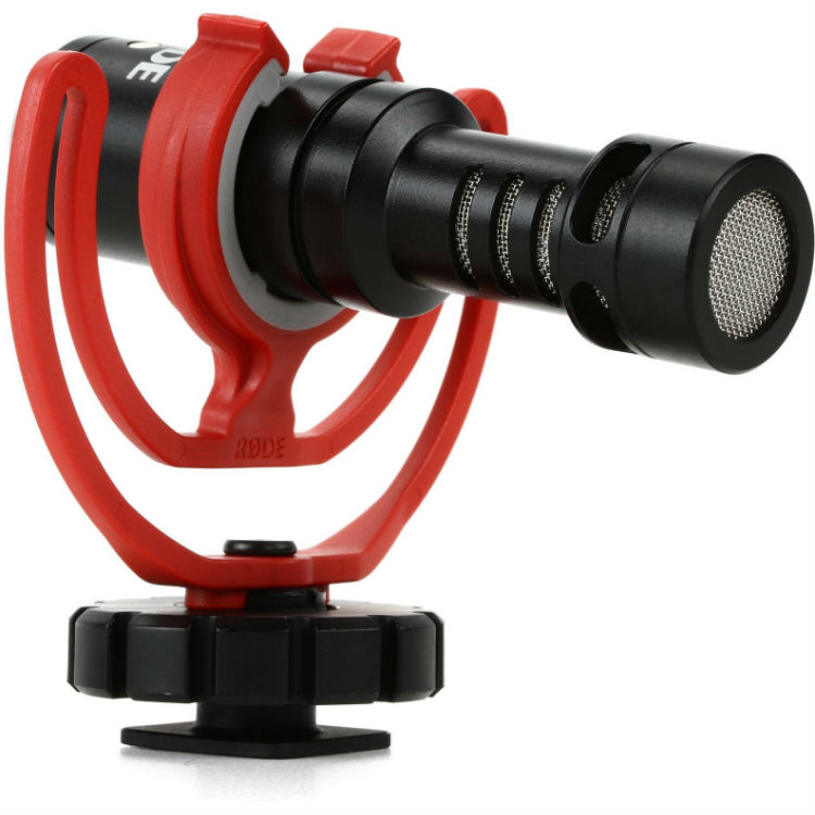 Microphone compact RØDE VideoMicro à fixer sur la caméra – Un son professionnel pour la caméra, le vlogging et la vidéo