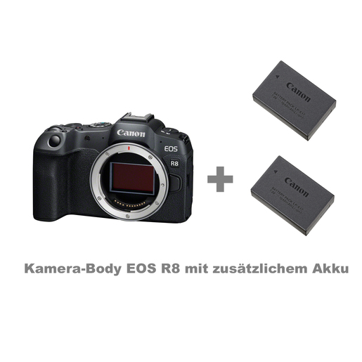 Canon EOS R8 Body  (inkl. gratis LP-E17 Ersatzakku)