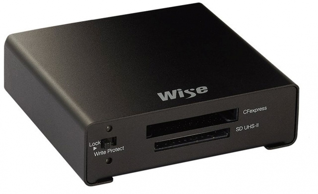 Wise CFast Typ B und SDXC USB 3.2 Kartenleser Gen2