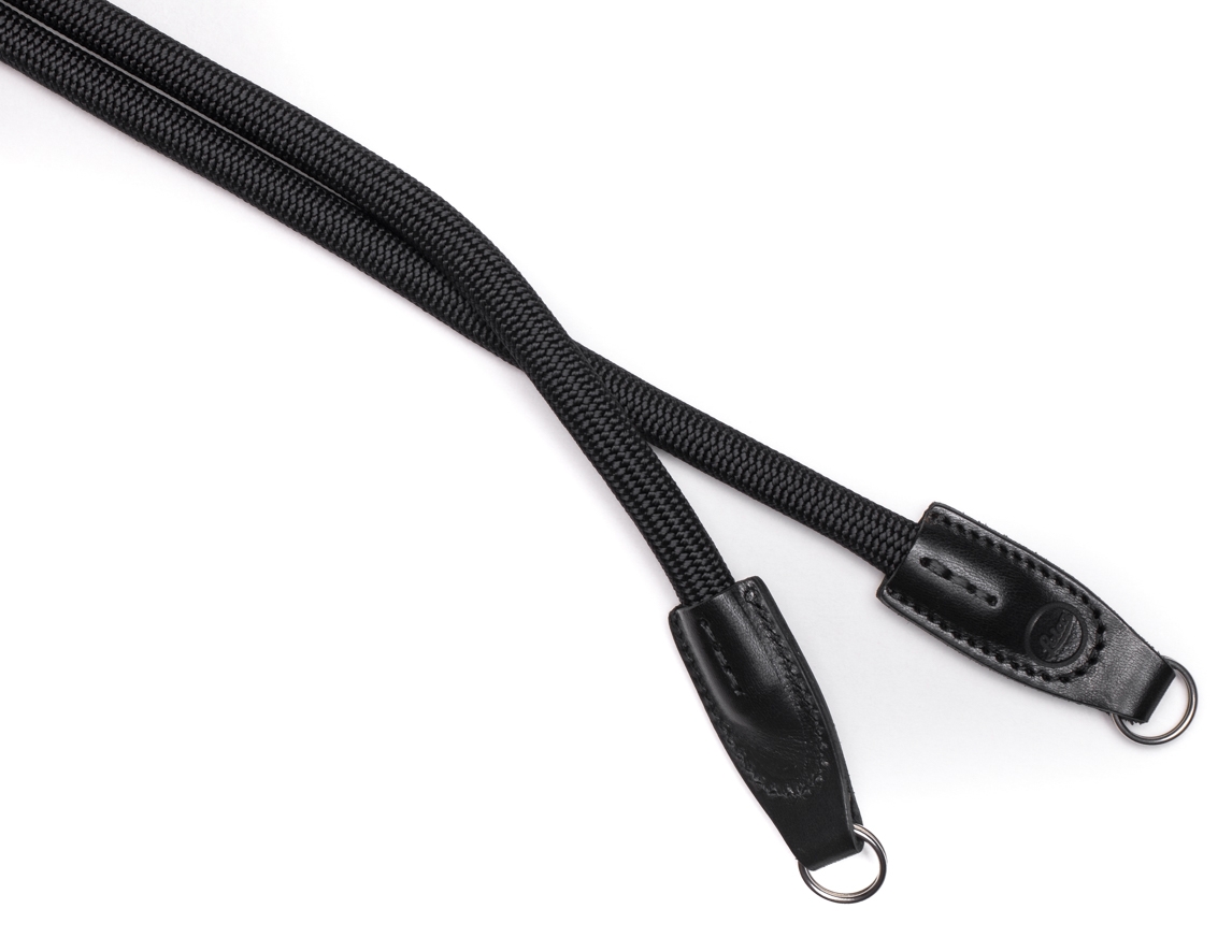 Leica Rope Strap, black, 100 cm, Ring
