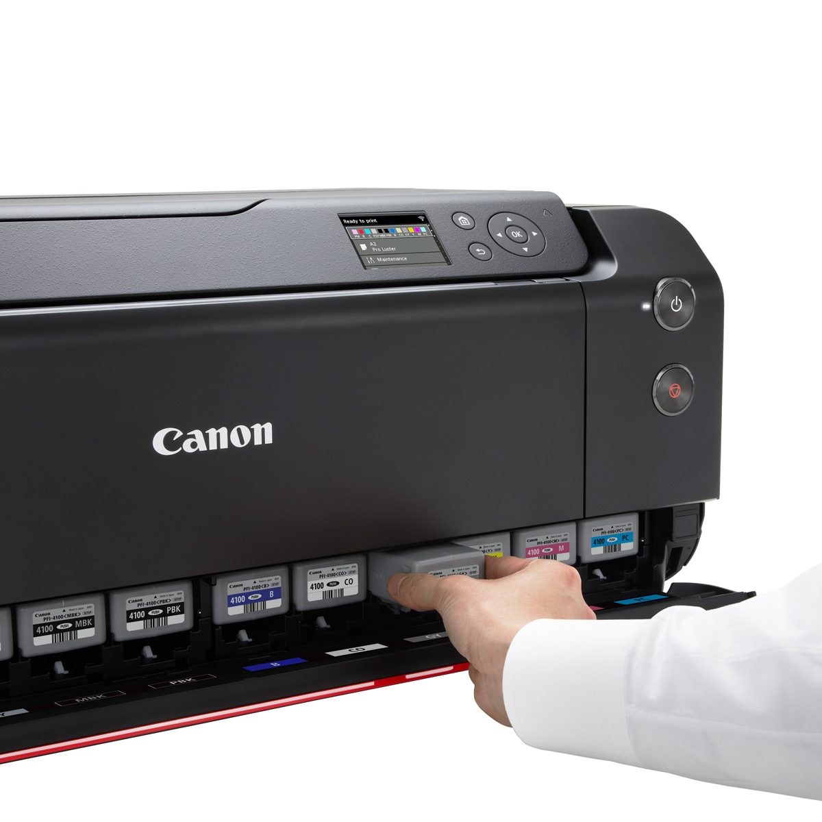 Canon imagePROGRAF PRO-1100 Set A2 Drucker+Canon Papier  2x PT-101 A3+  (2 Jahre vor-Ort-Garantieservice)