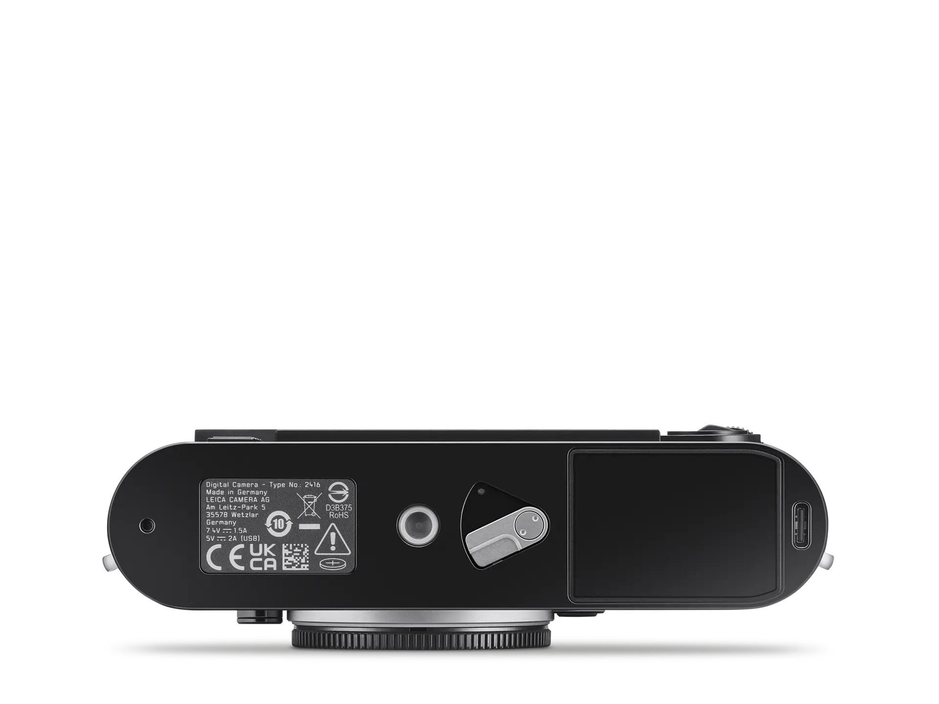 Leica M11, schwarz glänzend lackiert inkl. 2. Gratis Leica Akku BP-SCL7 für M 11 Akku