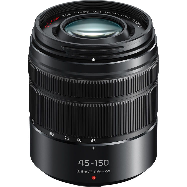 Panasonic 45-150 mm f/4,0-5,6 ASPH OIS Noir