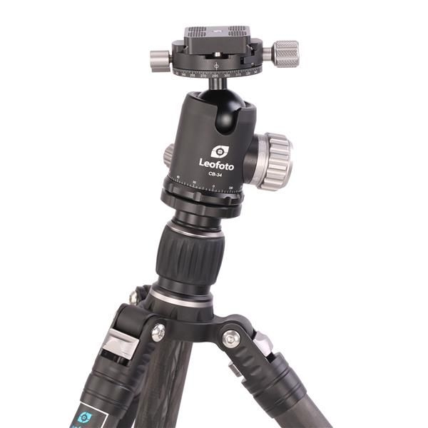 Leofoto Traveler LE-254C+ avec rotule CB-34