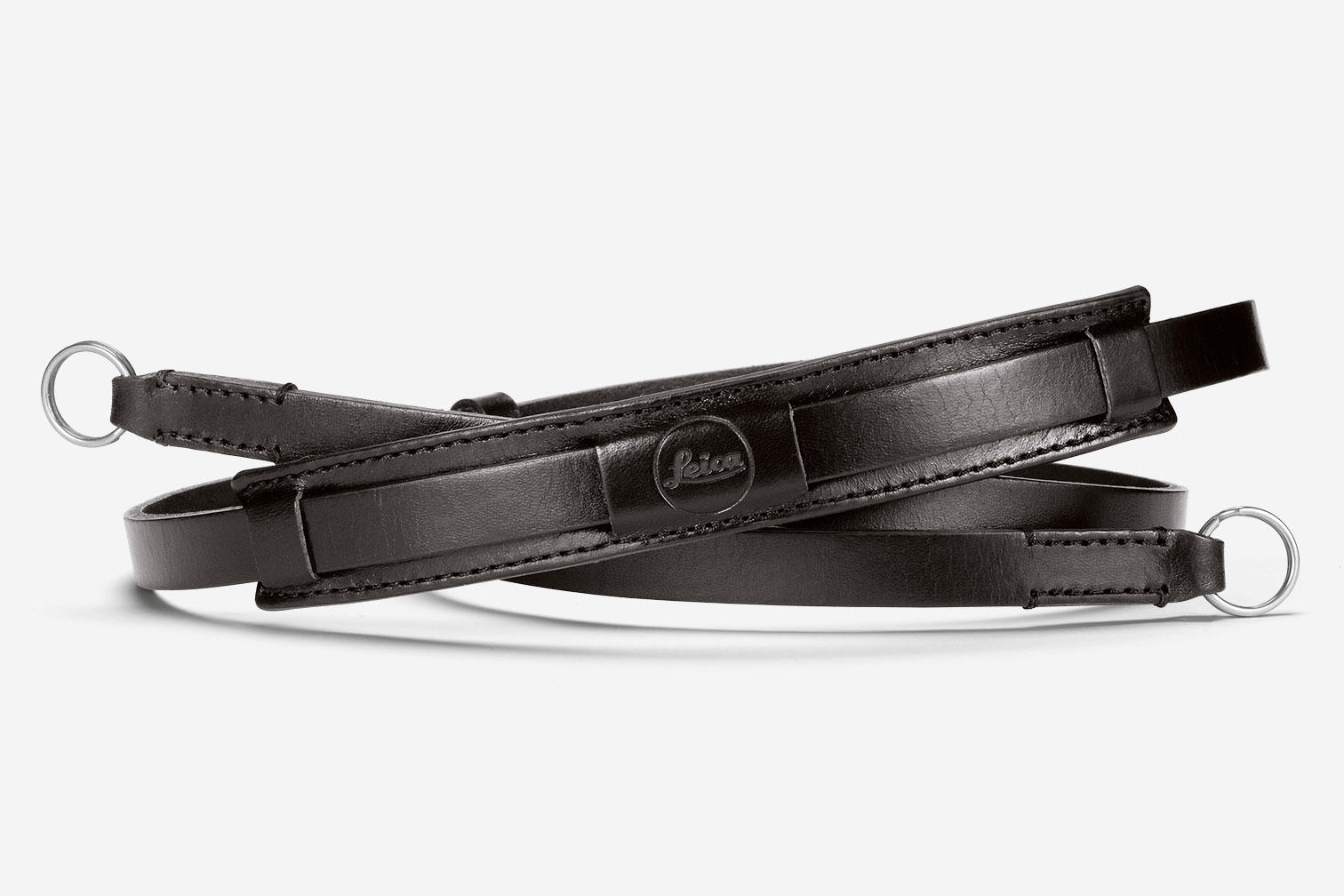 Sangle Leica vintage, noire