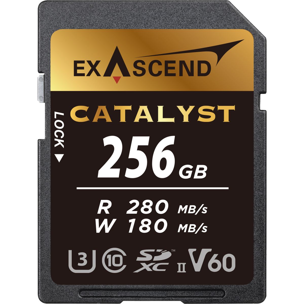 Exascend Catalyst UHS-II SD Card (V60) 256GB