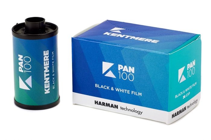 Kentmere Pan 100 135/36, pellicule individuelle