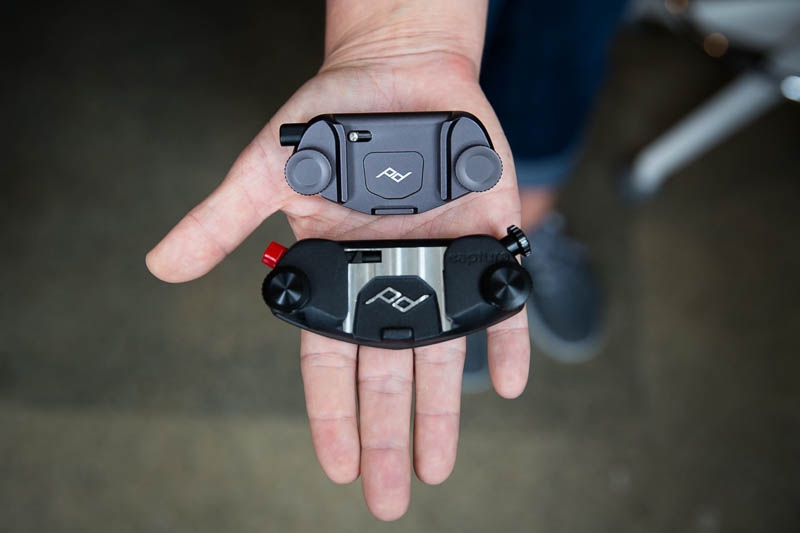 Peak Design Capture Clip v3 avec plaque standard - Noir - Clip pour appareil photo