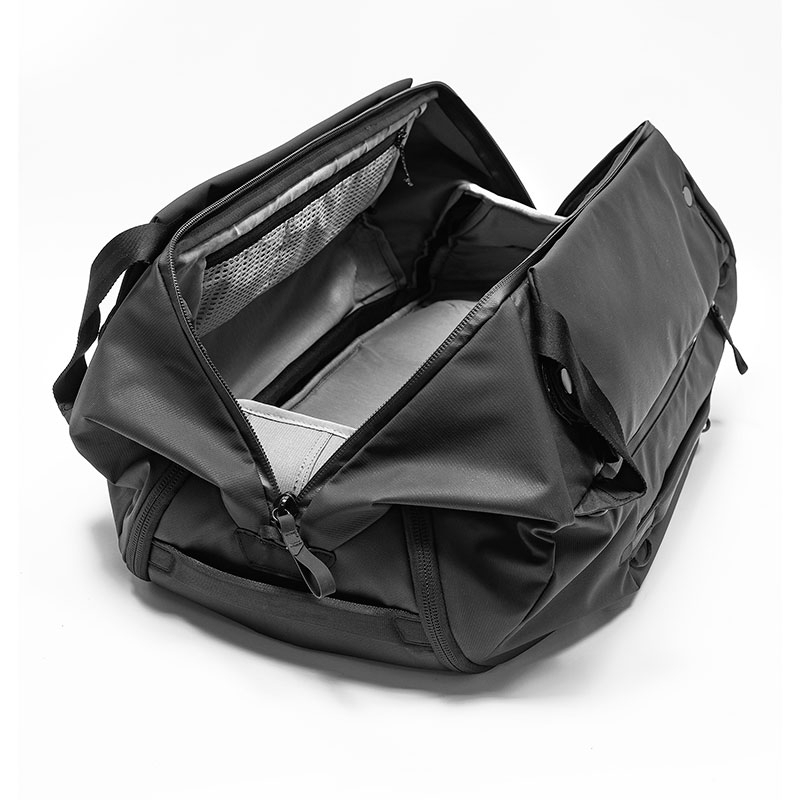 Sac de voyage Peak Design Travel Duffelpack 65 L avec bretelles de sac à dos - Noir