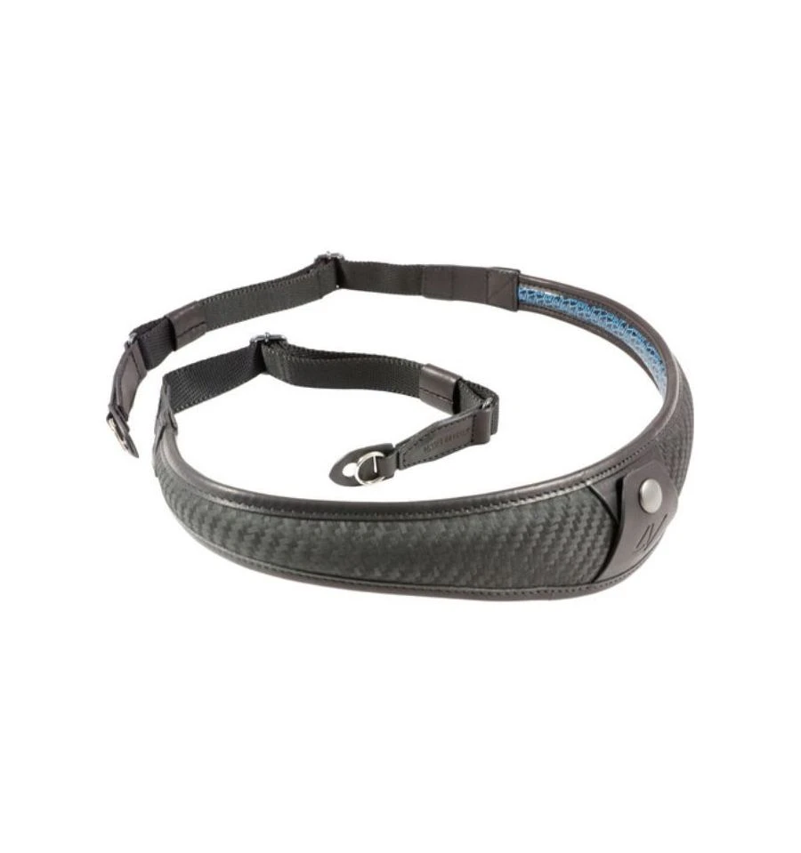 4V Design Large Neck Strap ALA - Univ. Fit Kit - Canvas, Tuscany Leather - carbon/black (K)