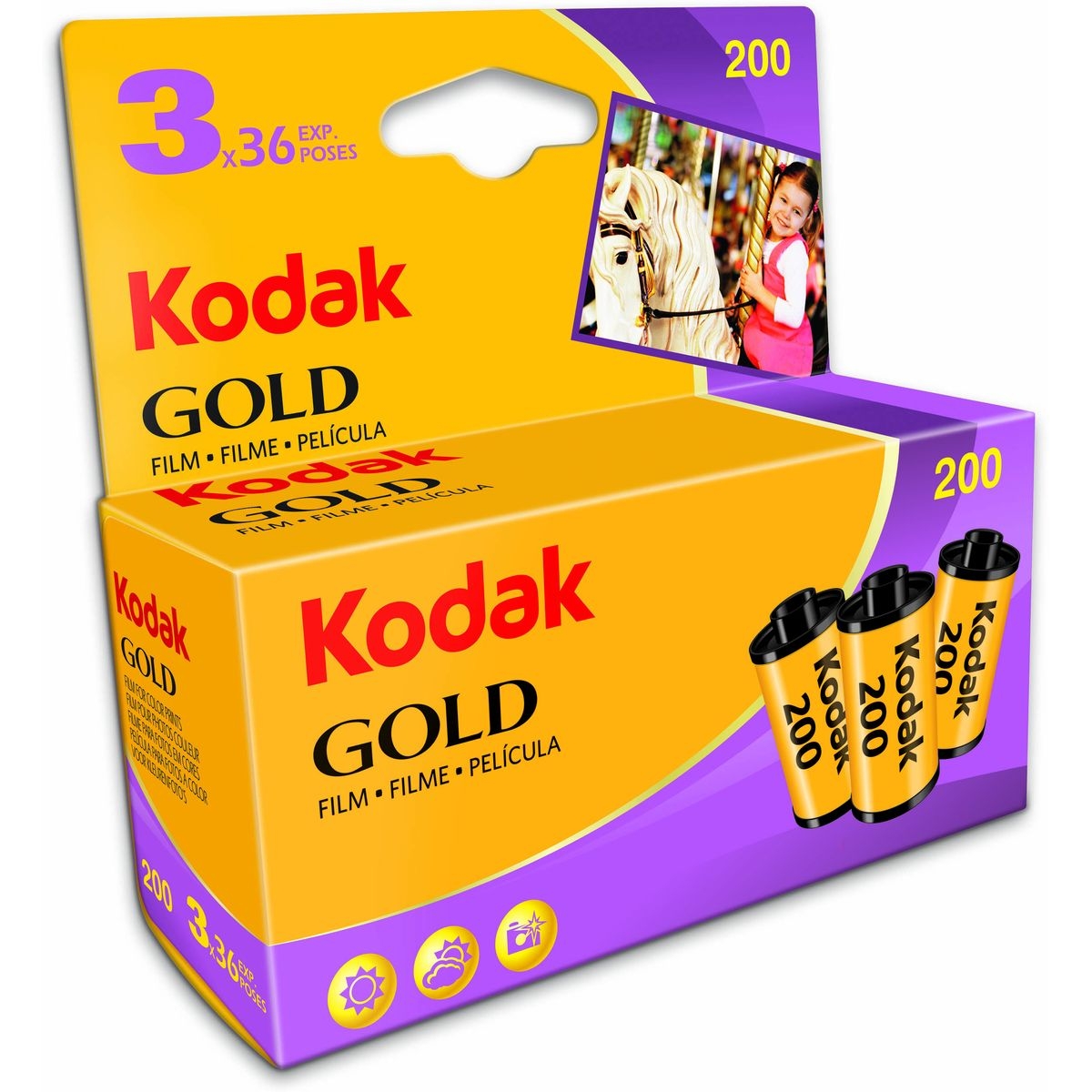 Kodak Gold 200 135/36 3er Pack