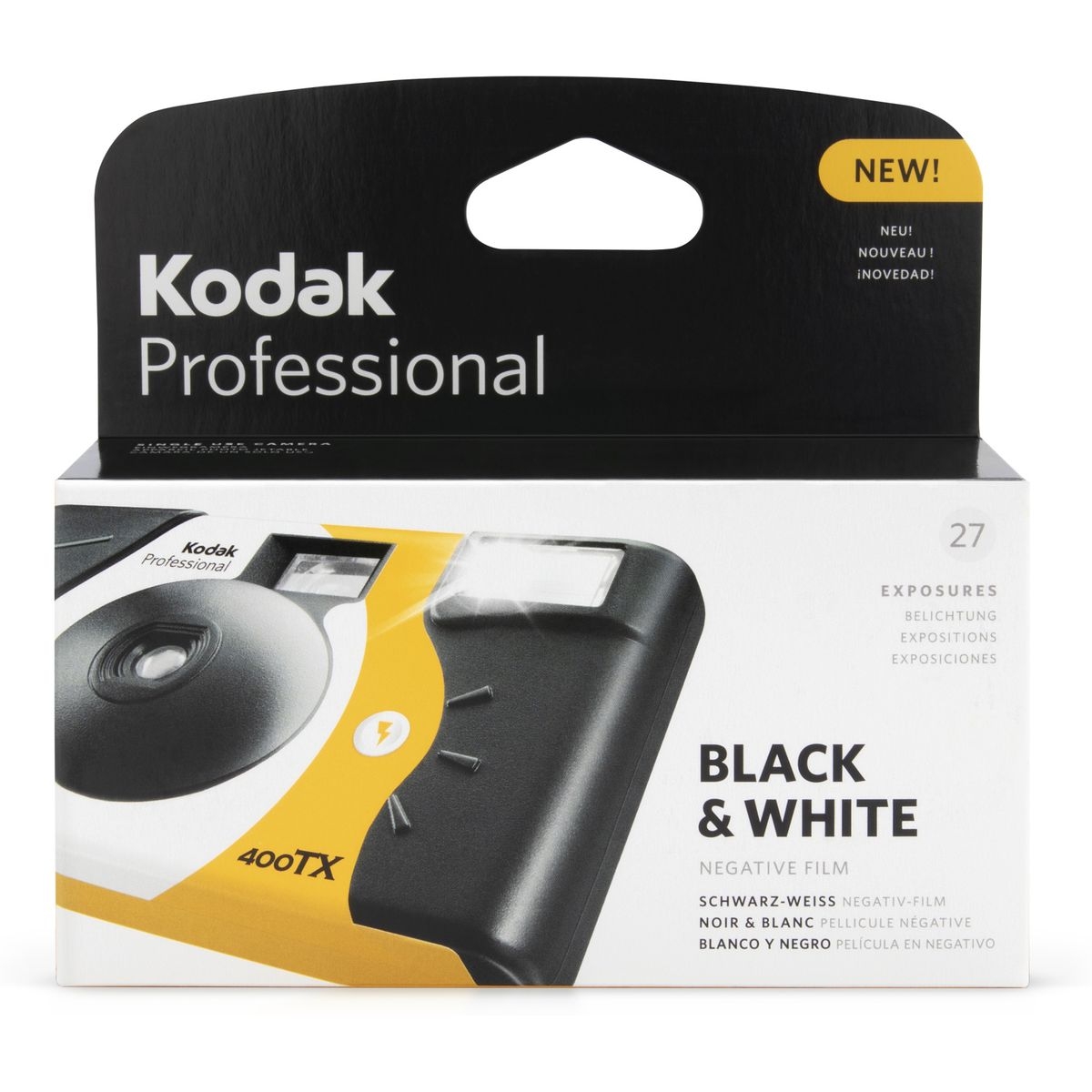 Kodak Professional Tri-X 400 B&W Einwegkamera – 27 Bilder