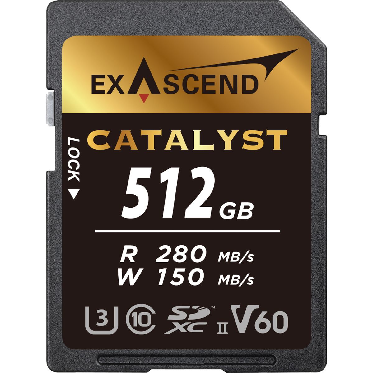 Exascend Catalyst UHS-II SD (V60) 512GB