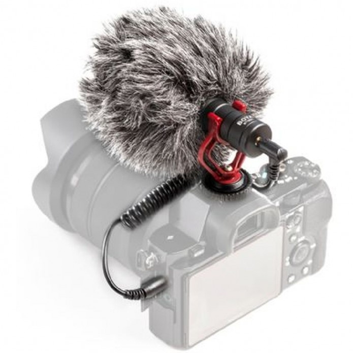 Microphone directionnel Boya Universal Compact Shotgun BY-MM1
