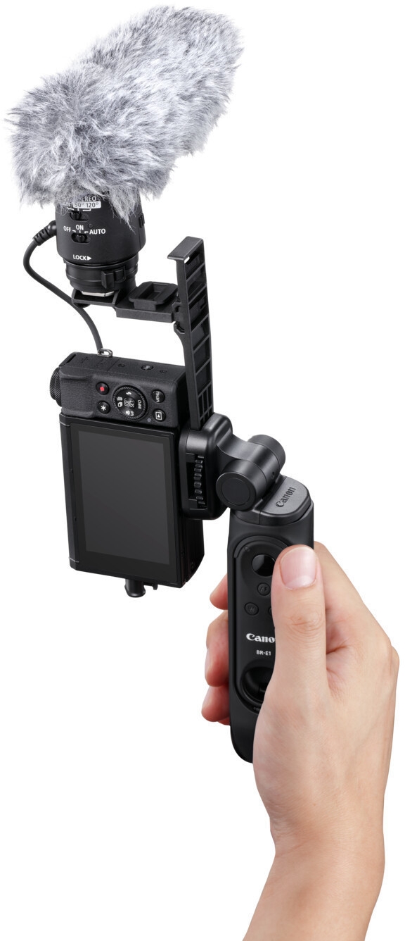 Trépied à poignée Canon HG-100TBR avec télécommande BR-E1 incluse
