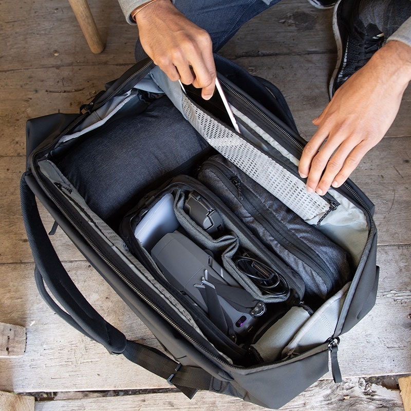 Sac de voyage Peak Design Travel Duffelpack 65 L avec bretelles de sac à dos - Noir