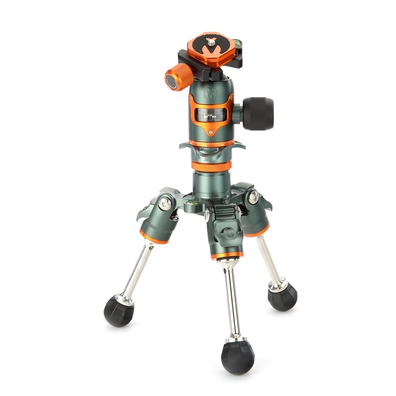Trépied Bucky « Legends » de 3 Legged Thing avec AirHed, couleur VU Grey