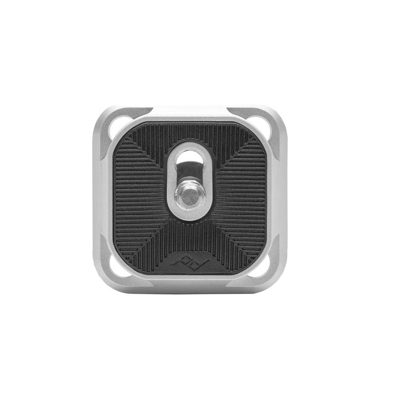 Peak Design Capture Clip v3 avec plaque standard - Argent - Clip pour appareil photo