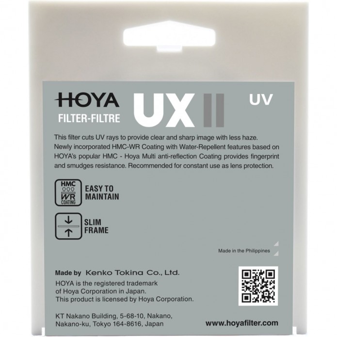 Hoya 52.0mm UX UV II Filter