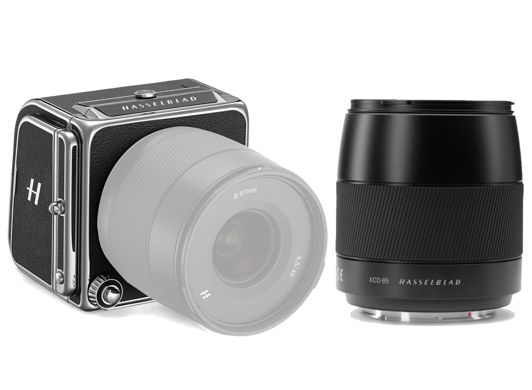 Hasselblad 907X 50C chromé, avec objectif XCD 65 mm f/2,8