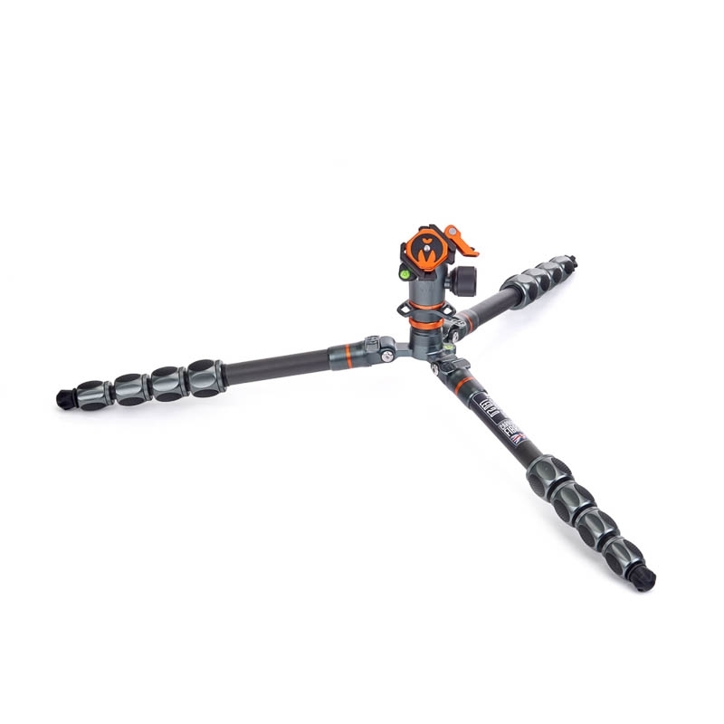 Trépied 3 Legged Thing Pro 2.0 Leo Carbon + AirHedPro LV Grey